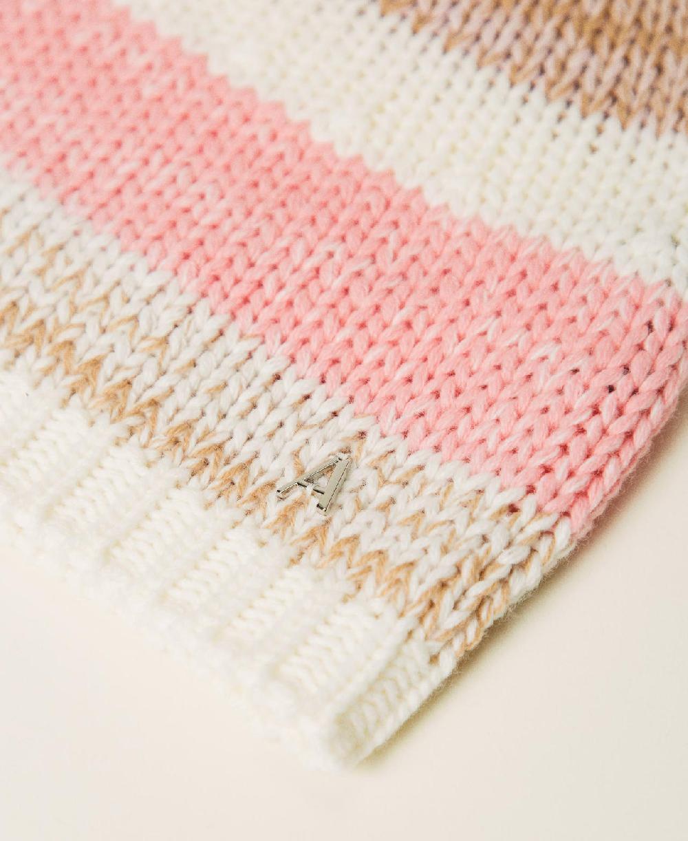 Scee by twin set Berretto in maglia jacquard Promozione Limitata