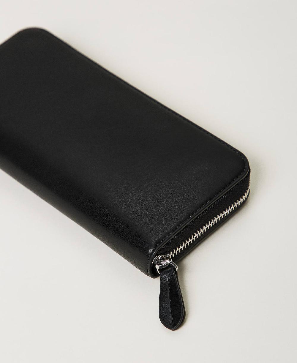 Scee by twin set Portafoglio zip around con borchie Shopping Online