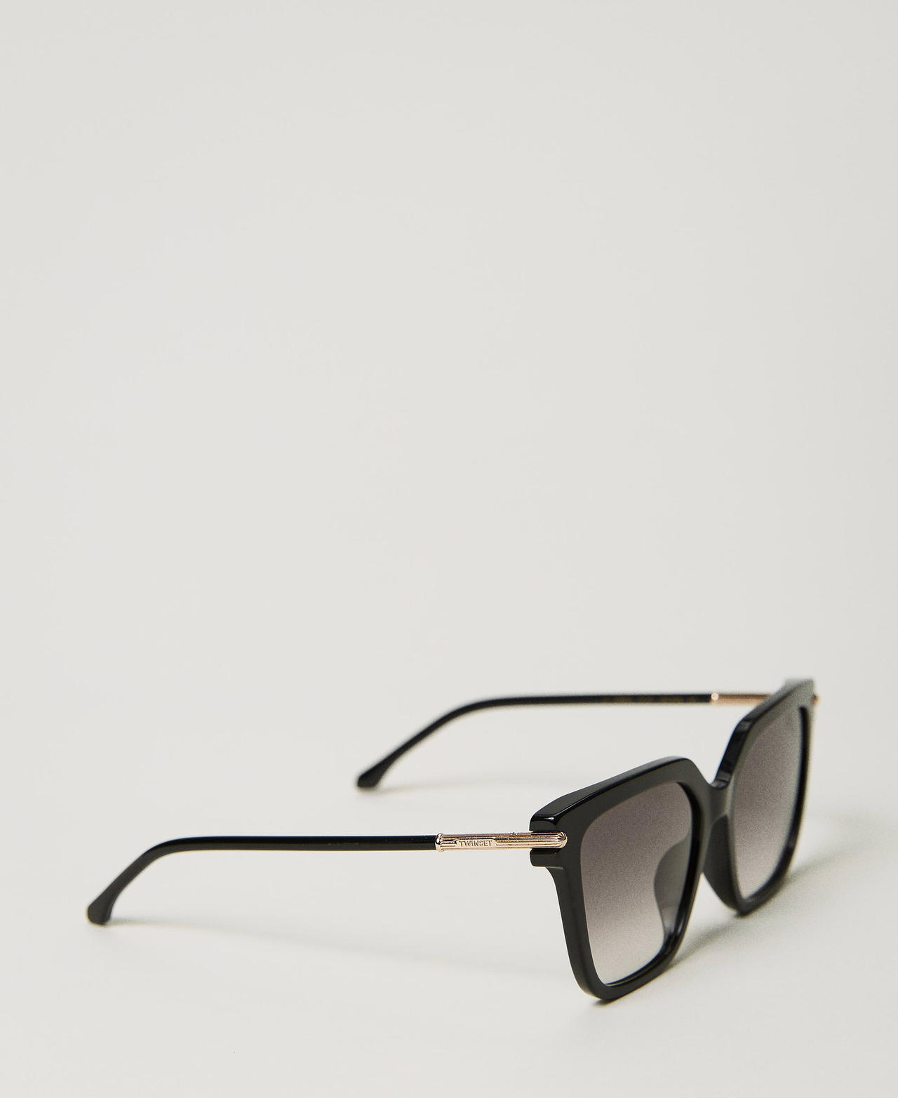 Scee by twin set Occhiali da sole geometrici con logo Shopping Online