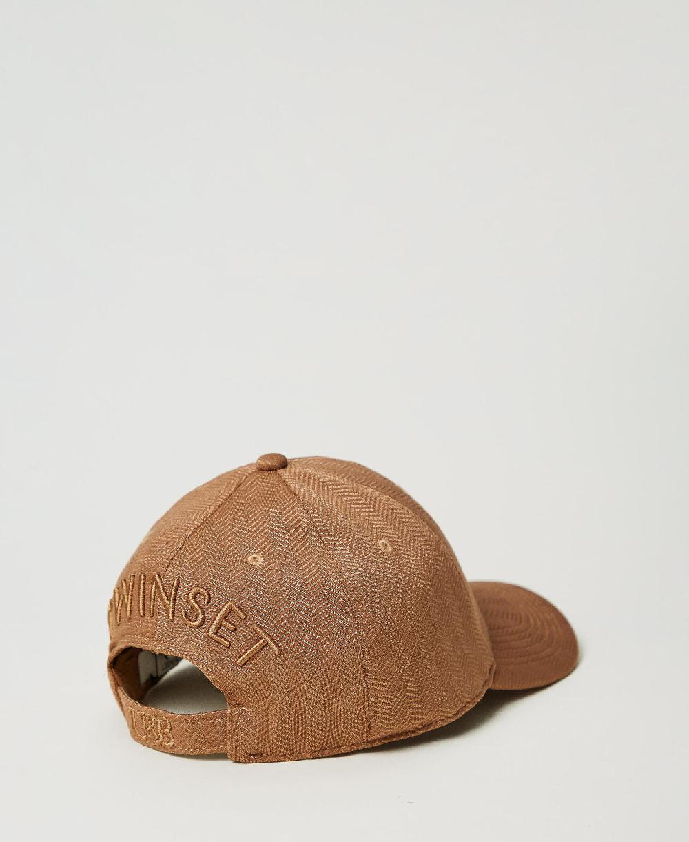 Scee by twin set Cappello da baseball in tessuto scuba Affare Del Giorno