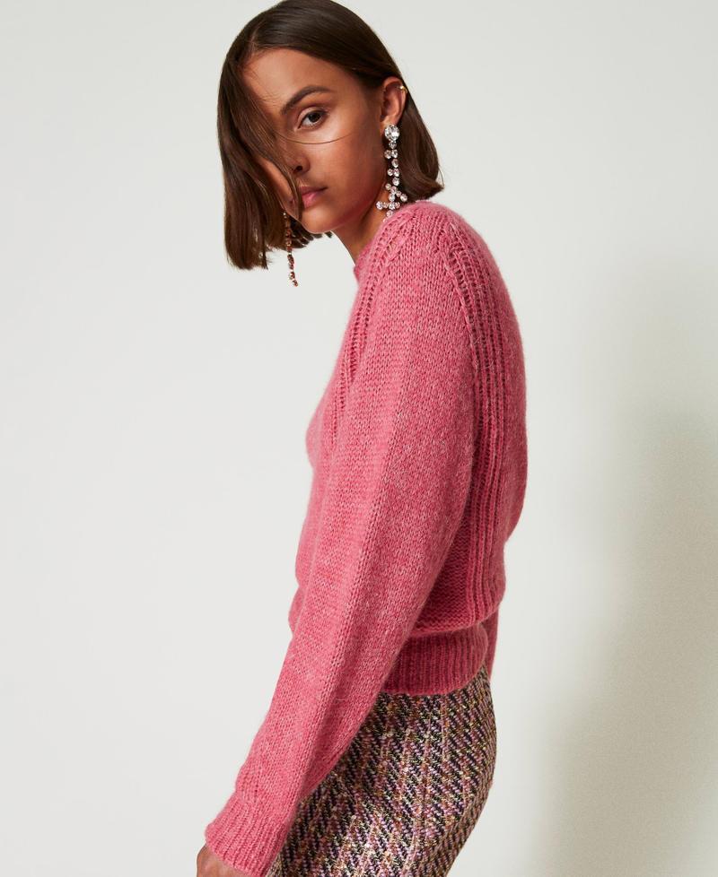 Scee by twin set Maglia lupetto in misto lana seamless Online