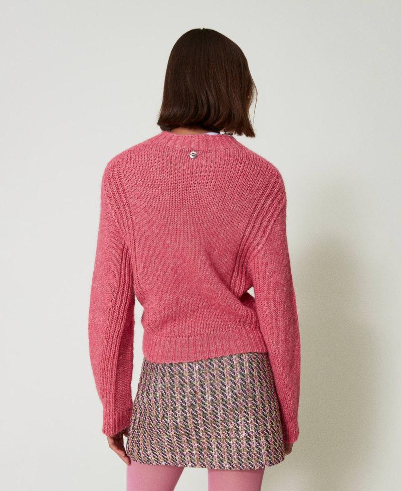 Scee by twin set Maglia lupetto in misto lana seamless Online
