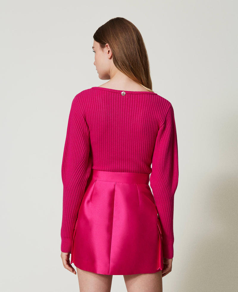 Scee by twin set Minigonna in twill mikado Moda