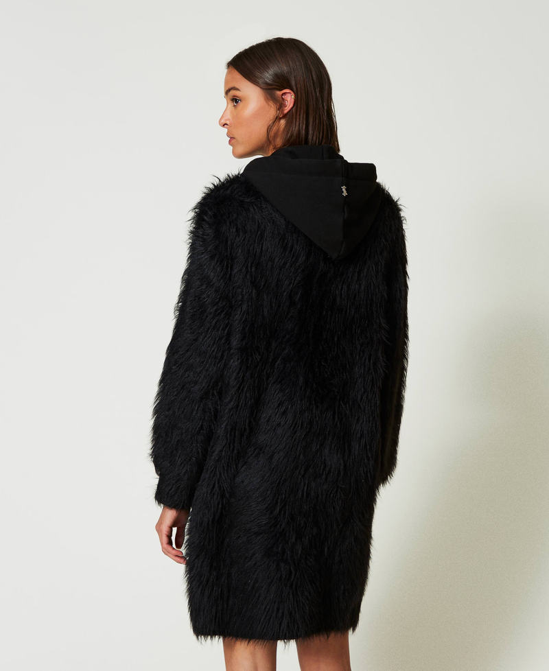 Scee by twin set Cappotto MYFO in maglia con cappuccio Promozione