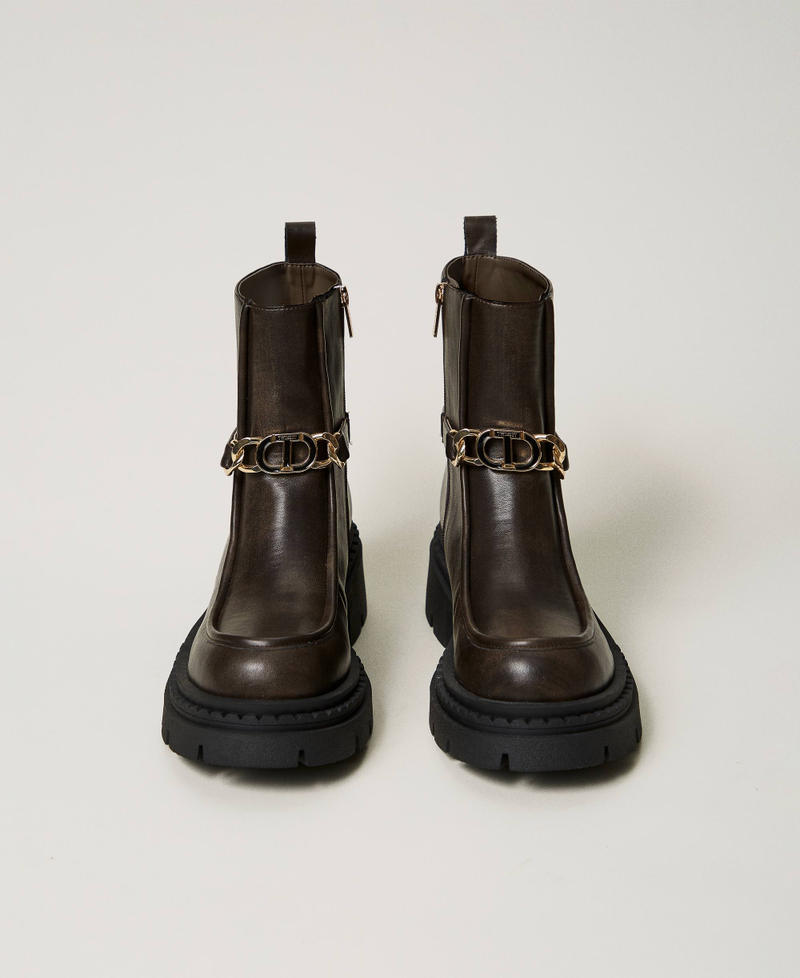 Scee by twin set Stivaletti con morsetto Oval T Shopping Online