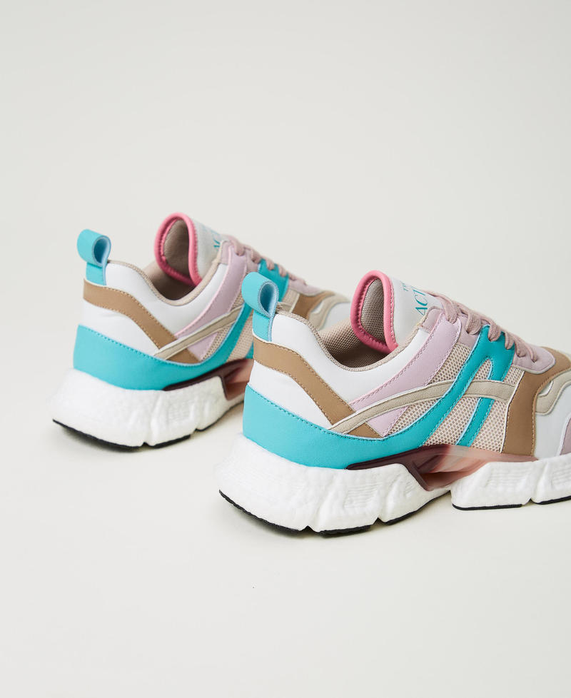 Scee by twin set Sneakers running color block Prezzo Ridotto