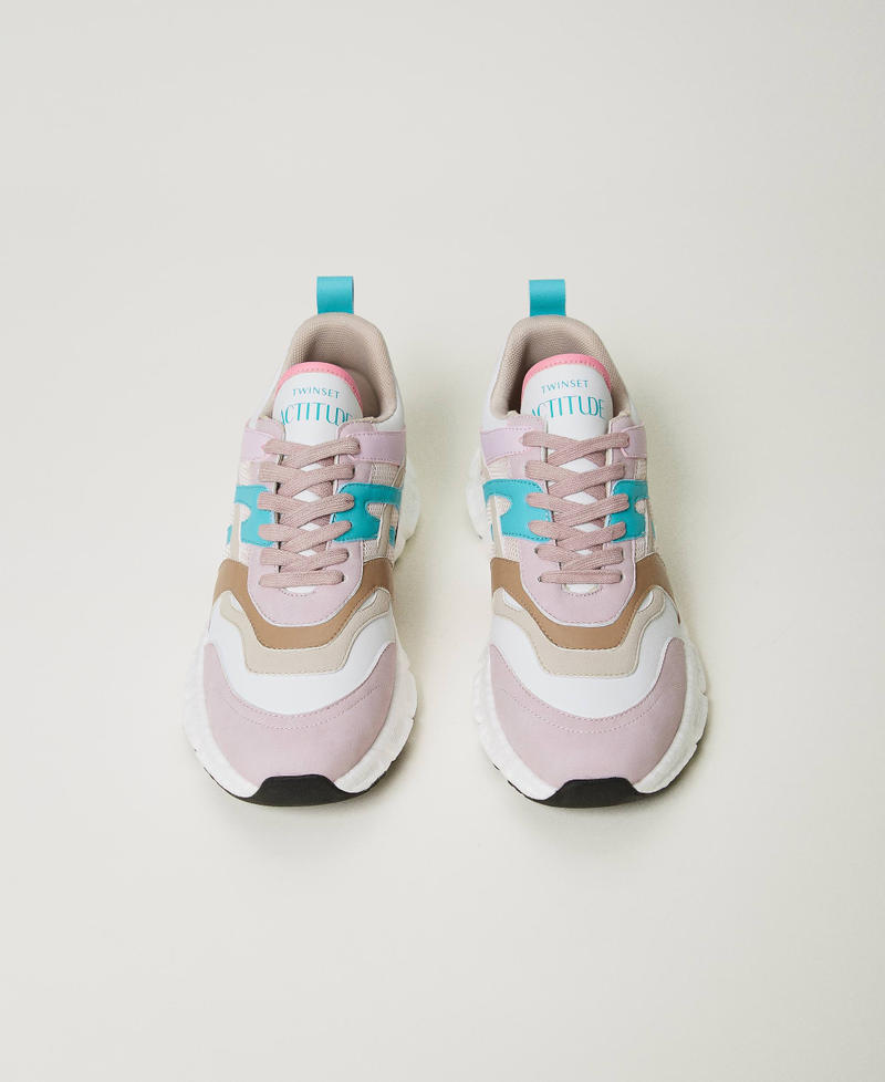 Scee by twin set Sneakers running color block Prezzo Ridotto