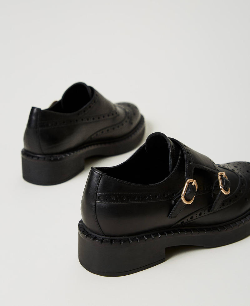 Scee by twin set Scarpe in pelle con cinturini Convenienza