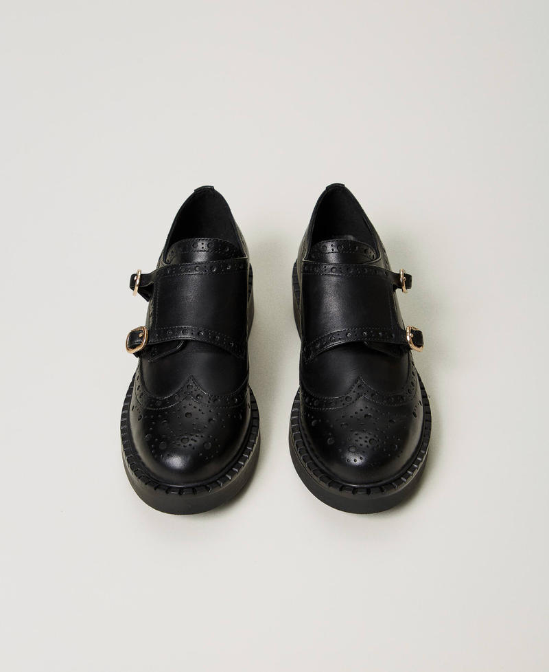 Scee by twin set Scarpe in pelle con cinturini Convenienza