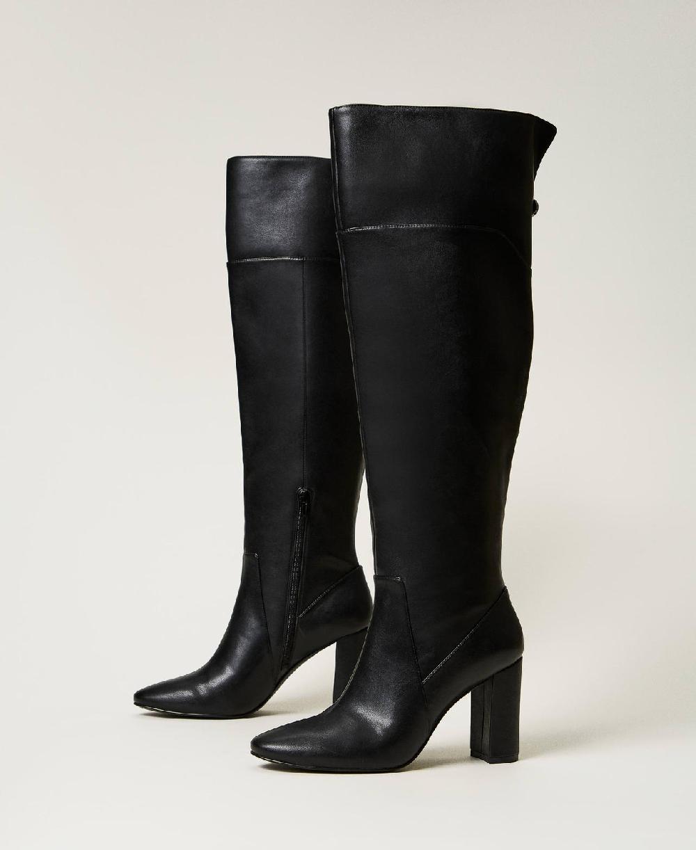 Scee by twin set Stivali alti over knee Sconto
