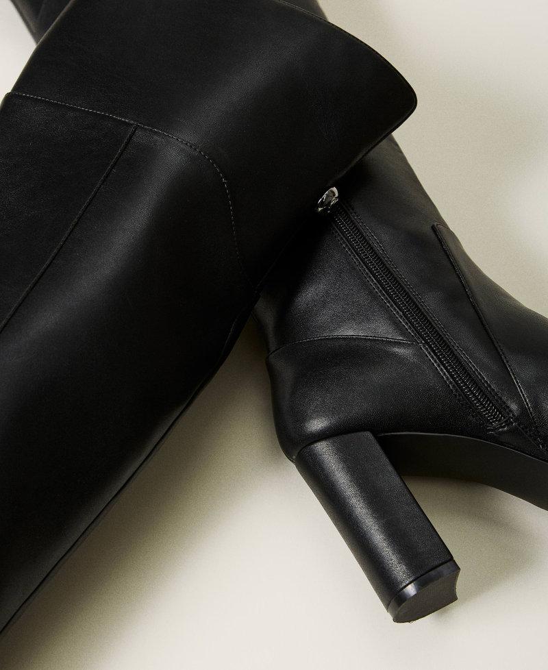 Scee by twin set Stivali alti over knee Sconto