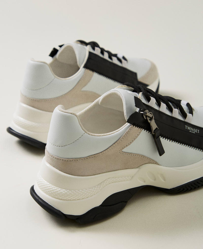 Scee by twin set Sneakers running con zip Economico