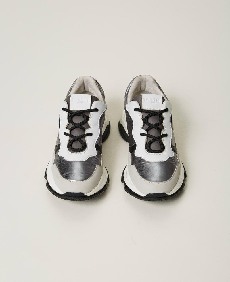 Scee by twin set Sneakers running color block Vendita Economica