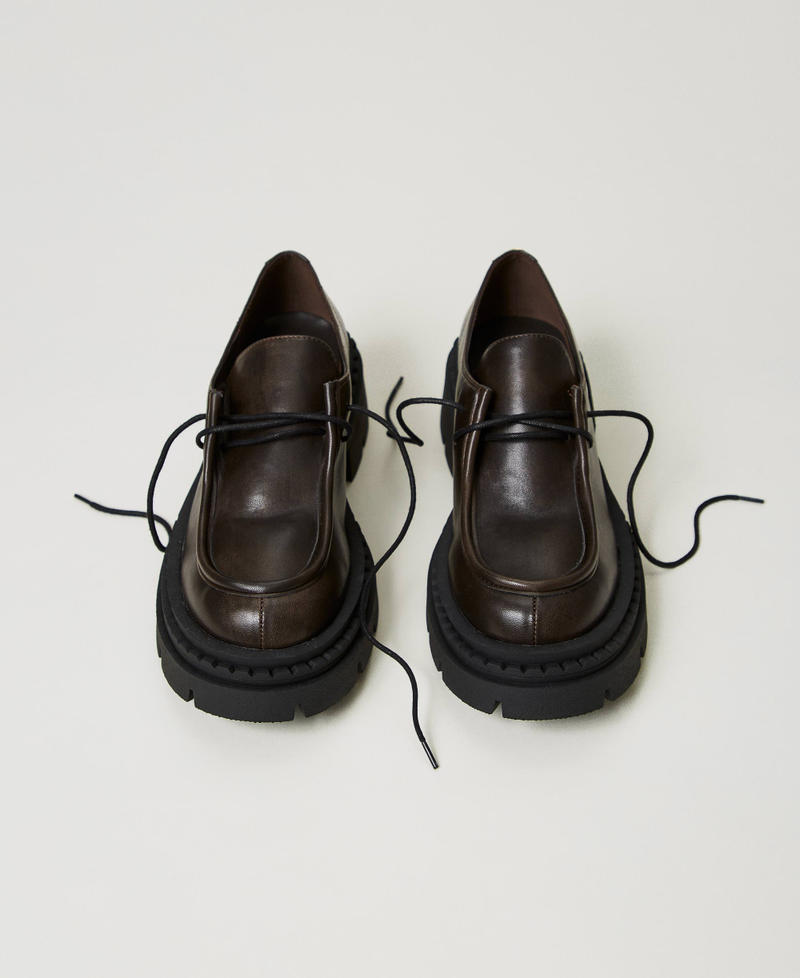 Scee by twin set Scarpe stringate con Oval T Saldi Di Fabbrica