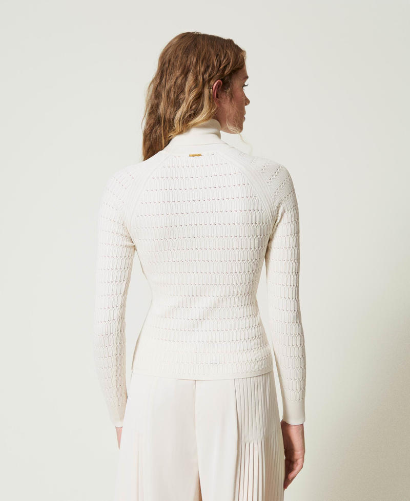 Scee by twin set Maglia fitted a collo alto Offerte