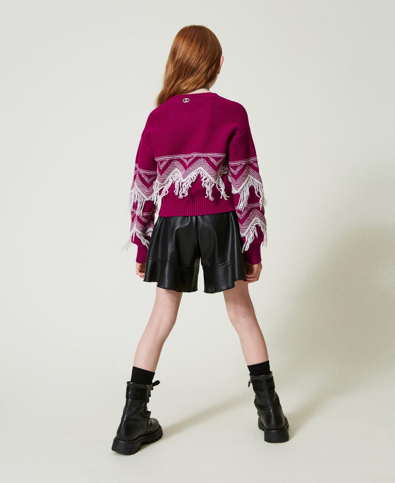 Scee by twin set Shorts flare con borchie Pezzi Unici