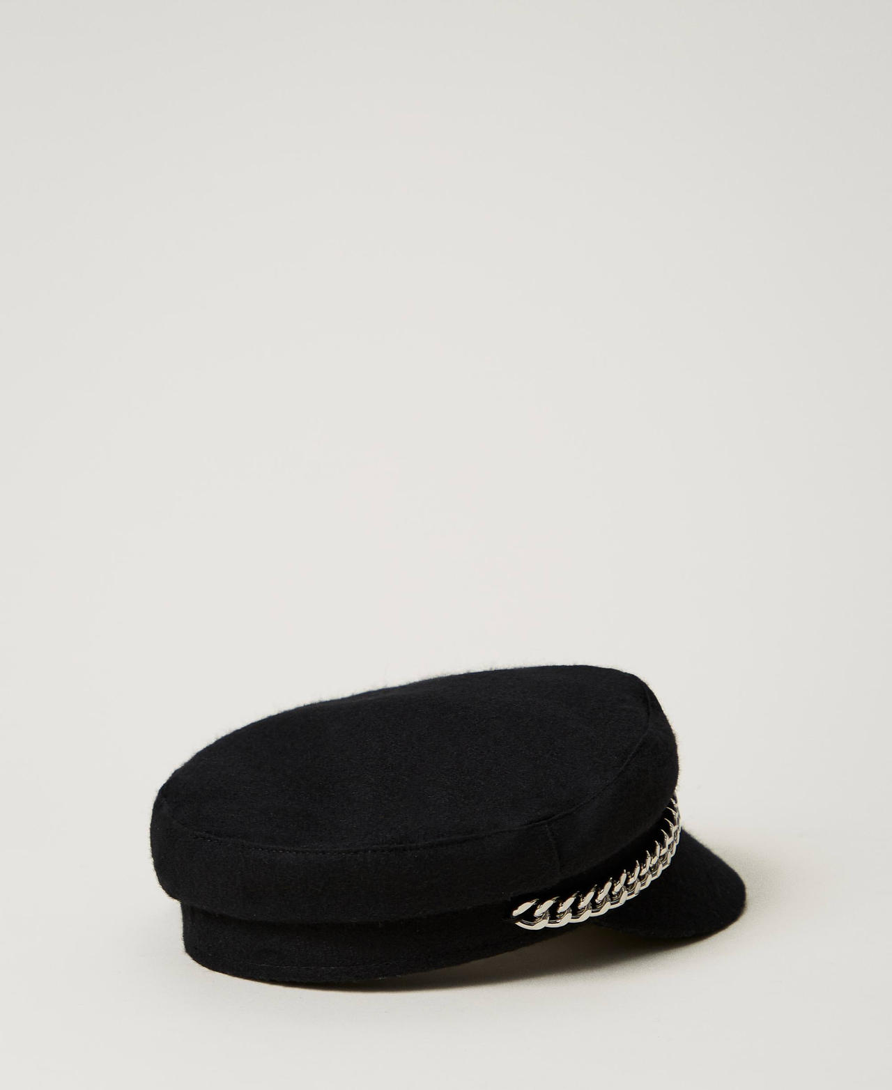 Scee by twin set Cappello basco in panno Shopping Online