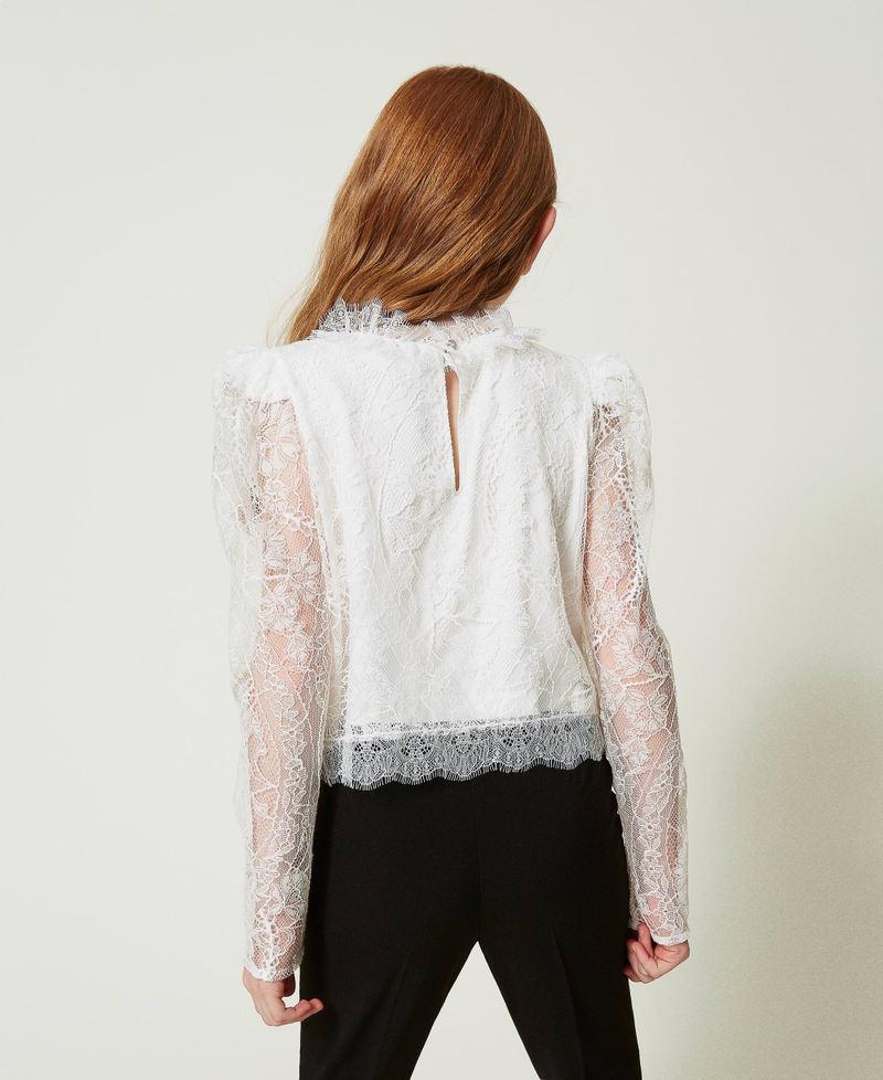 Scee by twin set Blusa in pizzo Valenciennes Offerte
