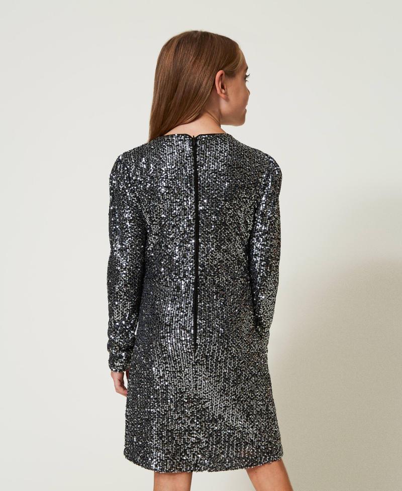 Scee by twin set Abito corto in full paillettes In Saldo