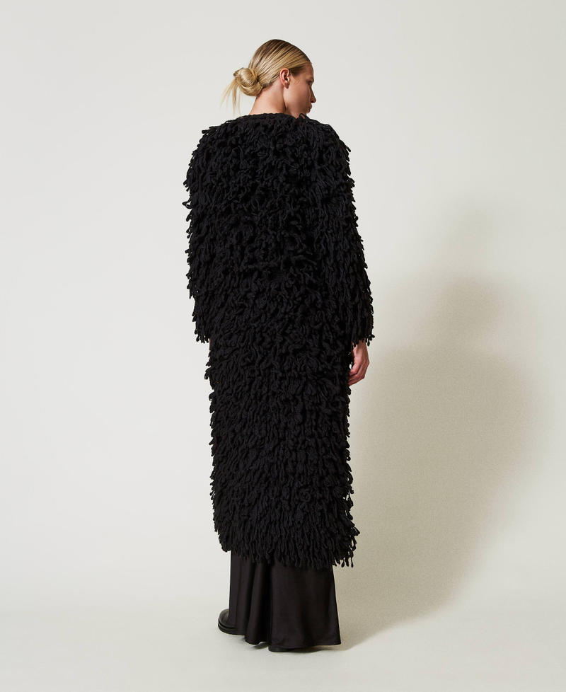 Scee by twin set Cappotto 'Elizabeth' in maglia bouclé 2025