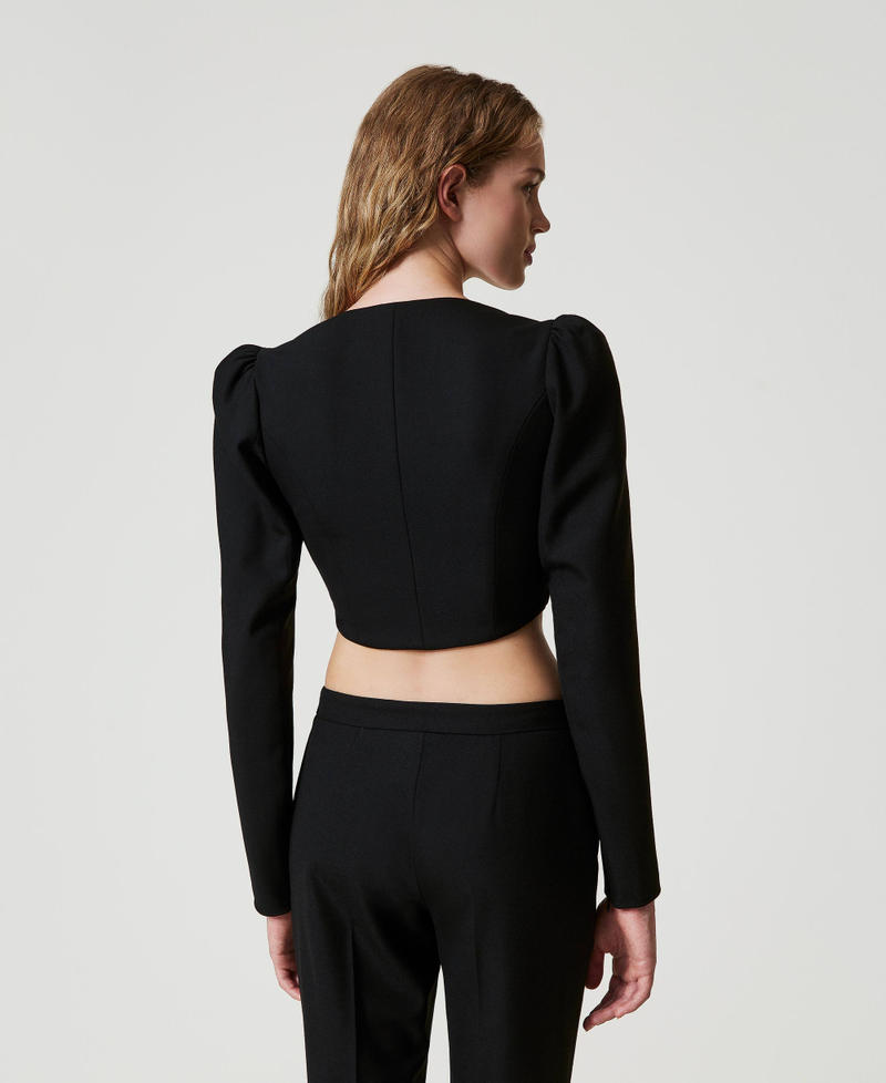 Scee by twin set Top bustier con ricamo Italia
