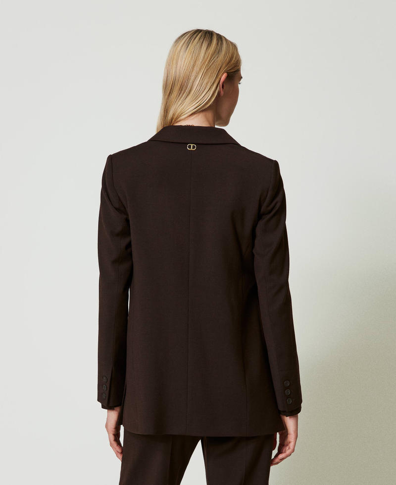 Scee by twin set Giacca blazer in lana stretch Soddisfazione Garantita