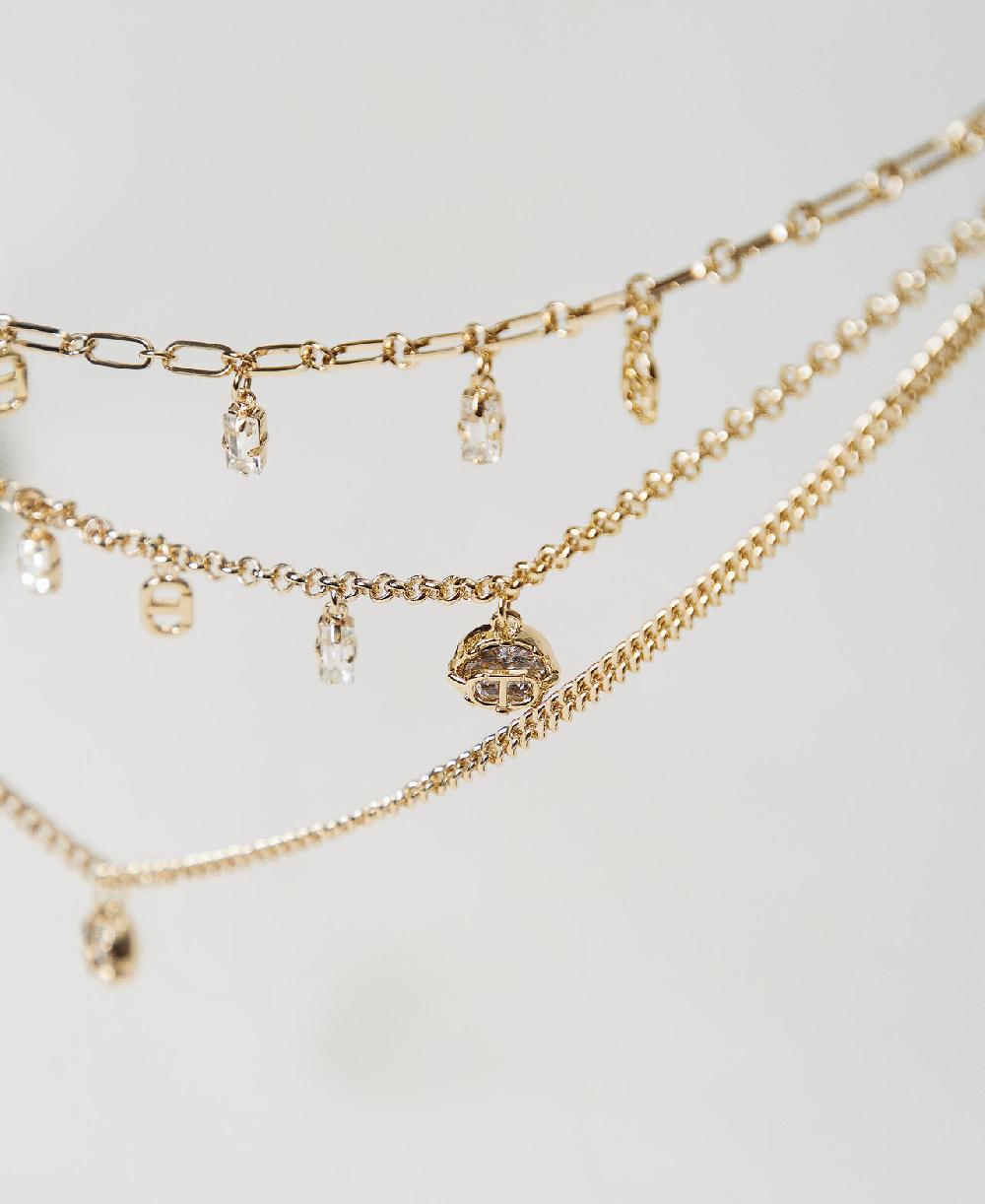 Scee by twin set Collana multifilo con pendenti Shopping Online