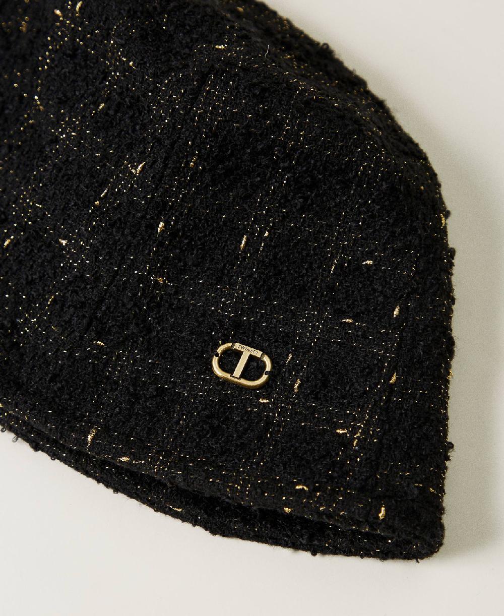 Scee by twin set Cappello bucket bouclé con Oval T Hotsell