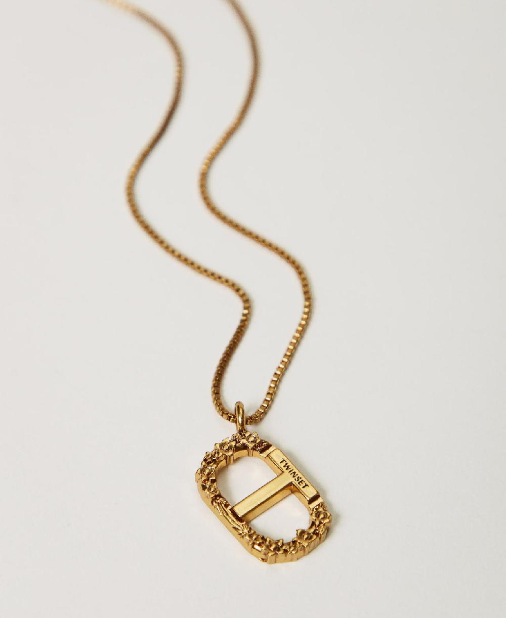 Scee by twin set Collana con Oval T floreale I Più Venduti