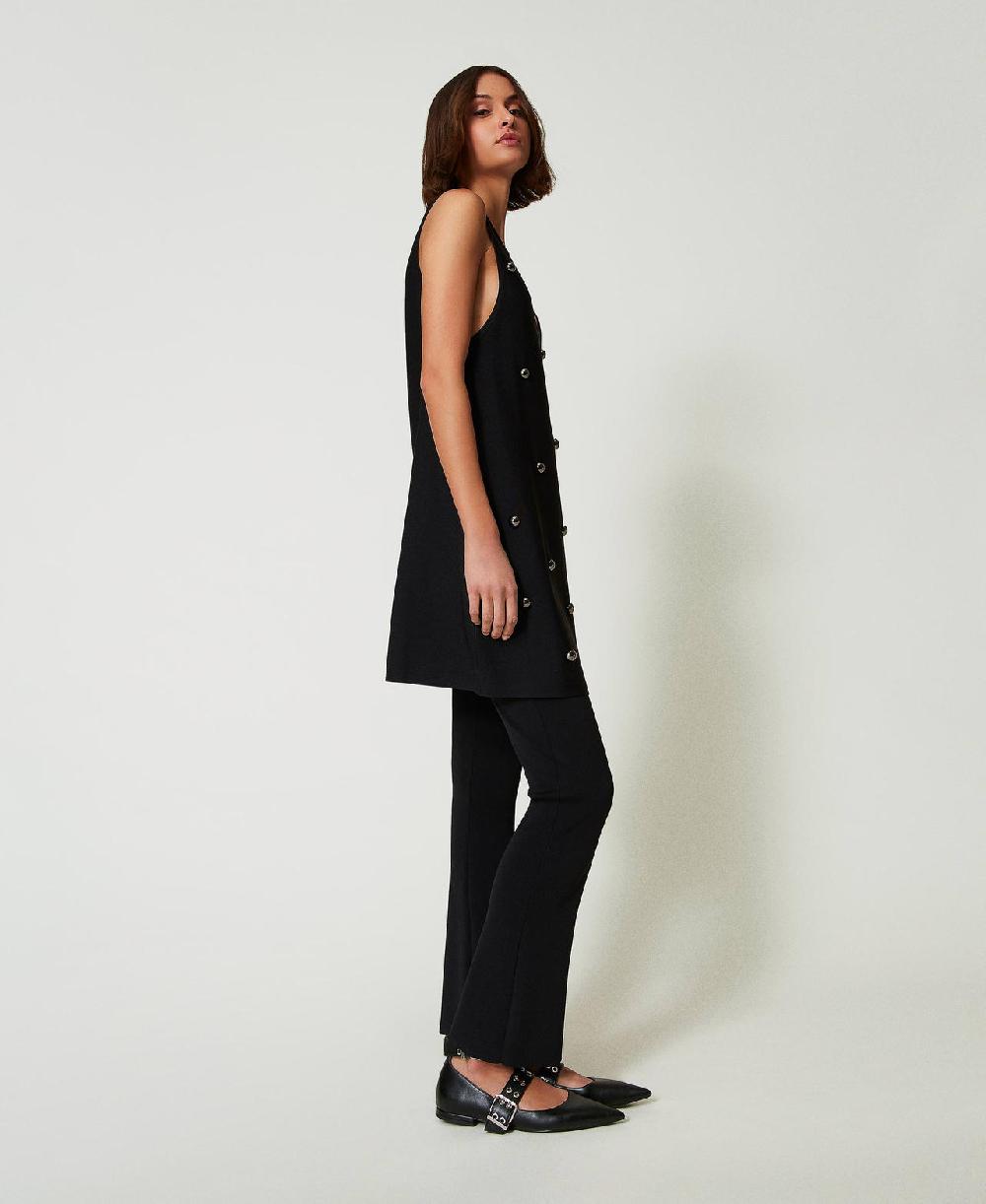 Scee by twin set Pantaloni flare in maglia Ultimi tre giorni