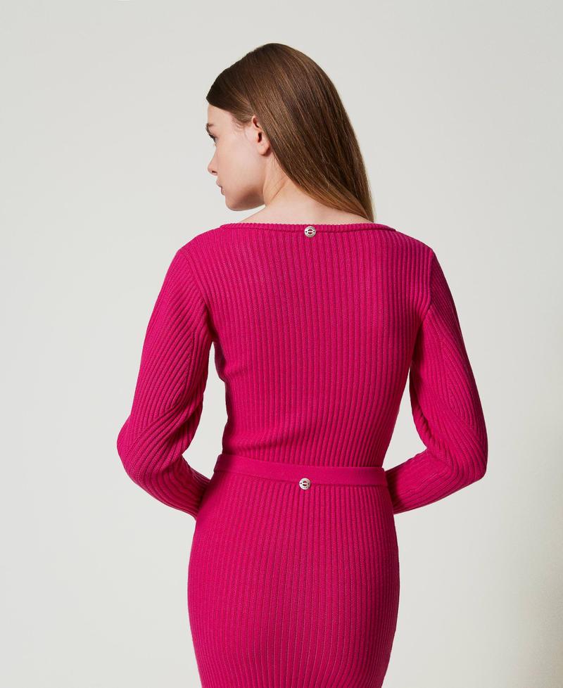 Scee by twin set Maglia fitted a coste Spedizione Gratuita