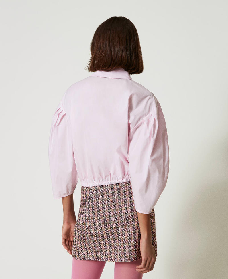 Scee by twin set Camicia boxy con cravattino Negozi Online