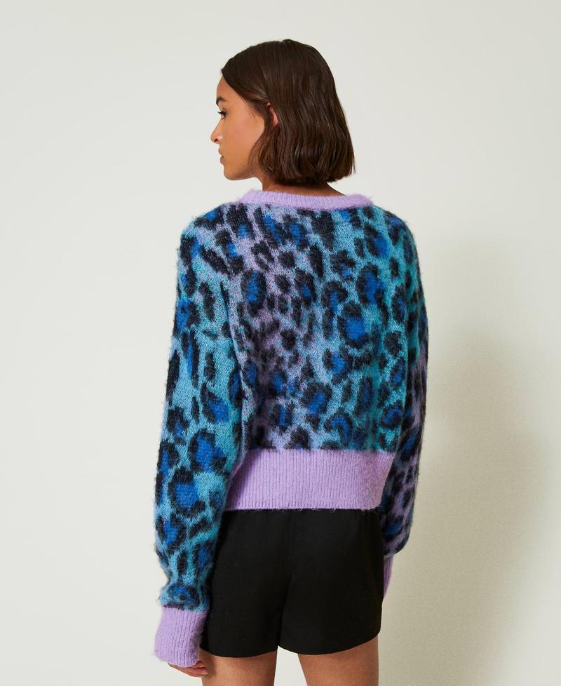 Scee by twin set Maglia boxy MYFO in maglia jacquard Vendita Calda