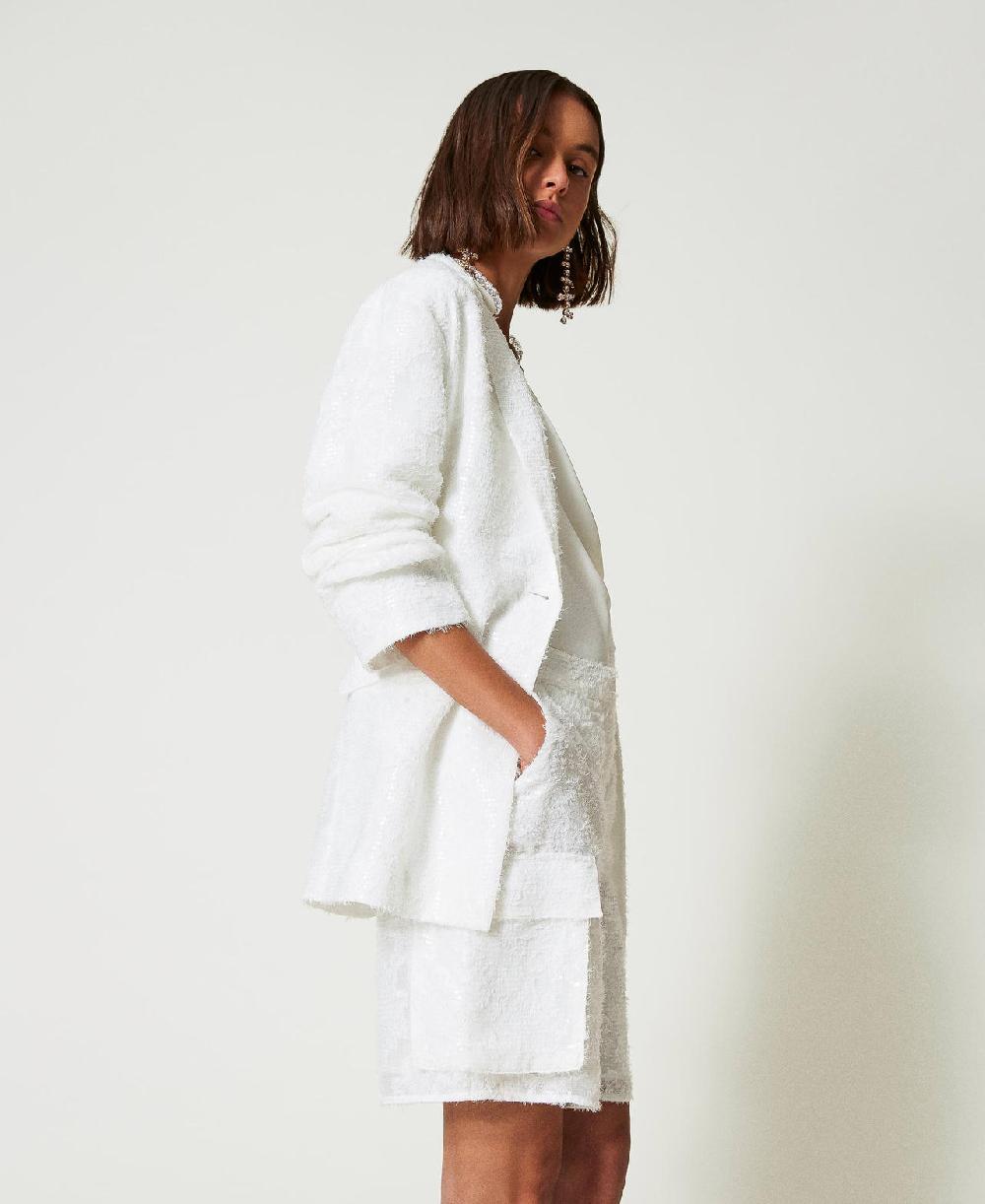 Scee by twin set Shorts in full paillettes Sconto di tempo limitato