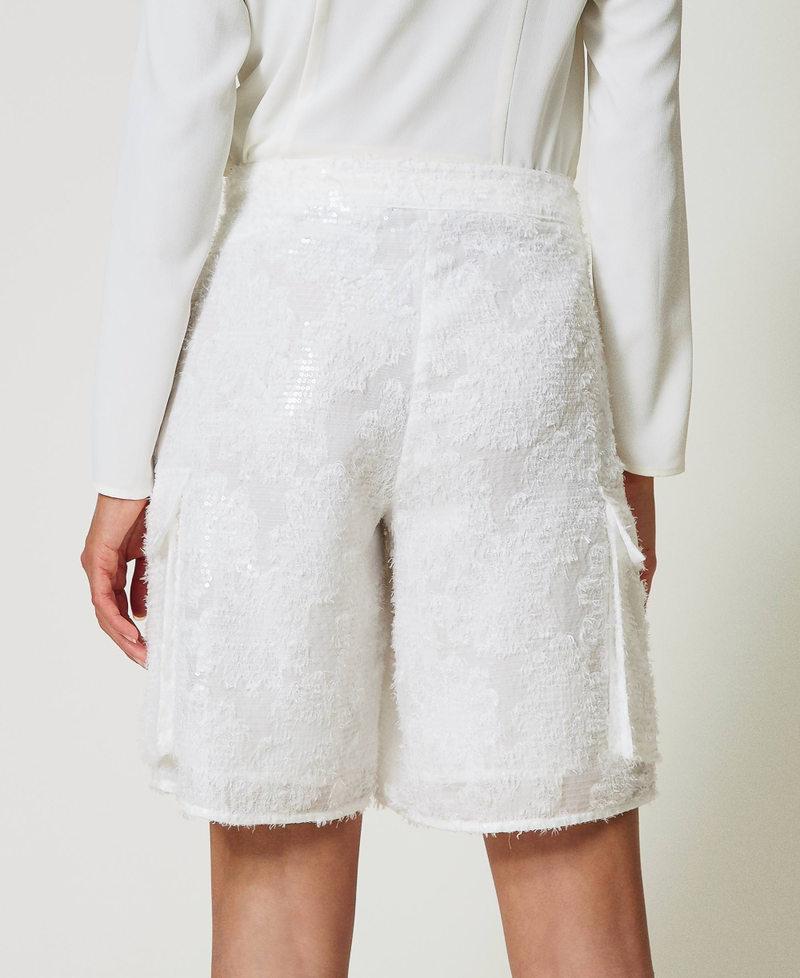 Scee by twin set Shorts in full paillettes Sconto di tempo limitato