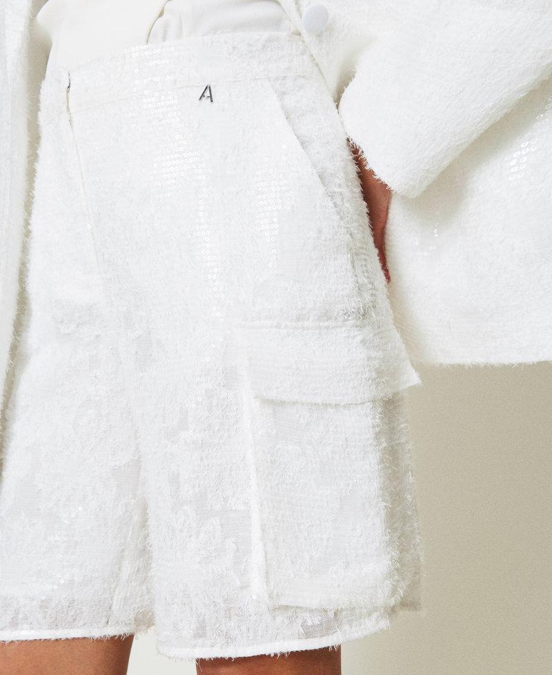 Scee by twin set Shorts in full paillettes Sconto di tempo limitato