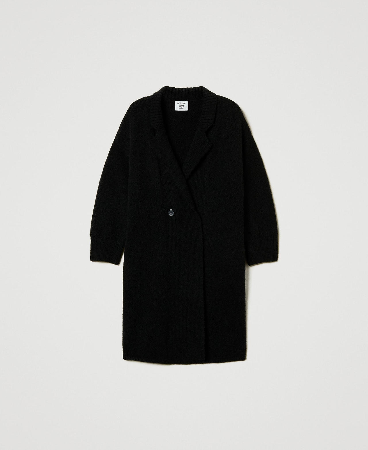 Scee by twin set Cappotto in filato riciclato bouclé