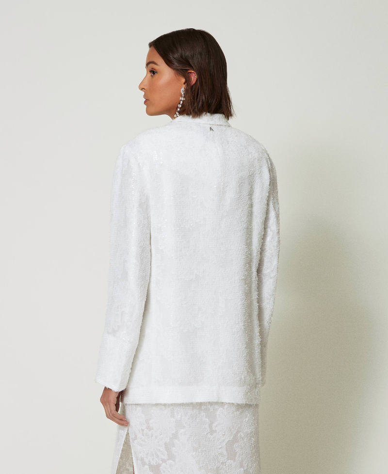 Scee by twin set Giacca blazer in full paillettes Cyber Monday