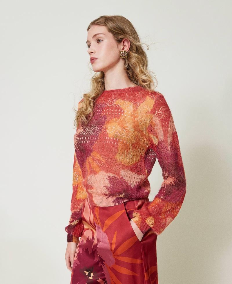 Scee by twin set Maglia in misto lana e mohair Offerta migliore