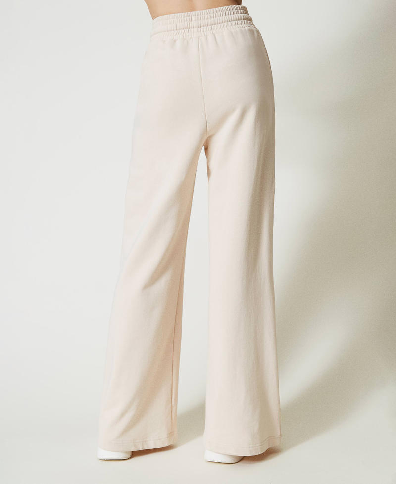 Scee by twin set Pantaloni a palazzo in felpa Offerte giornaliere