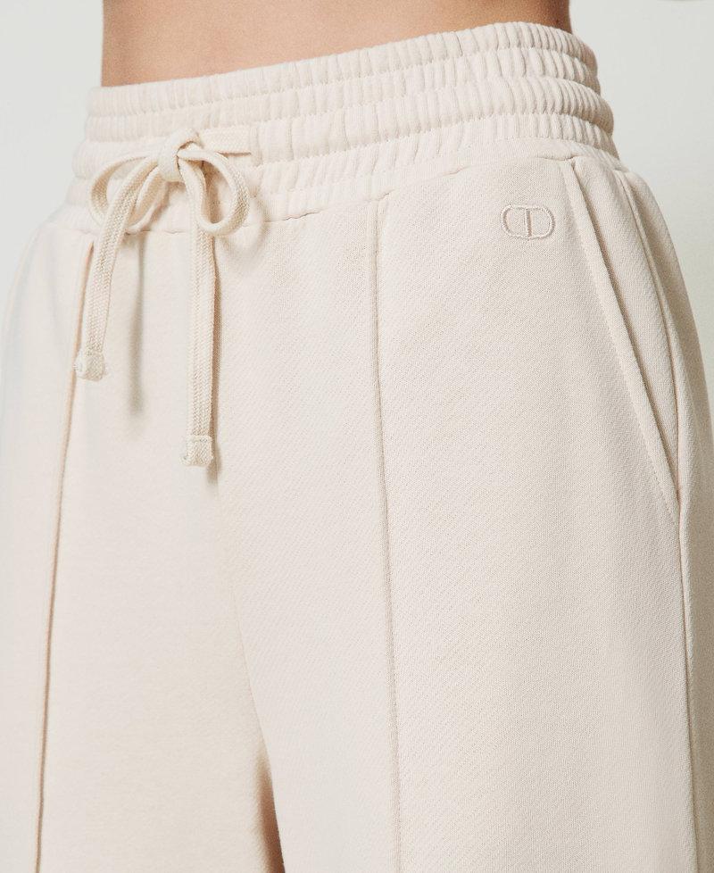 Scee by twin set Pantaloni a palazzo in felpa Offerte giornaliere