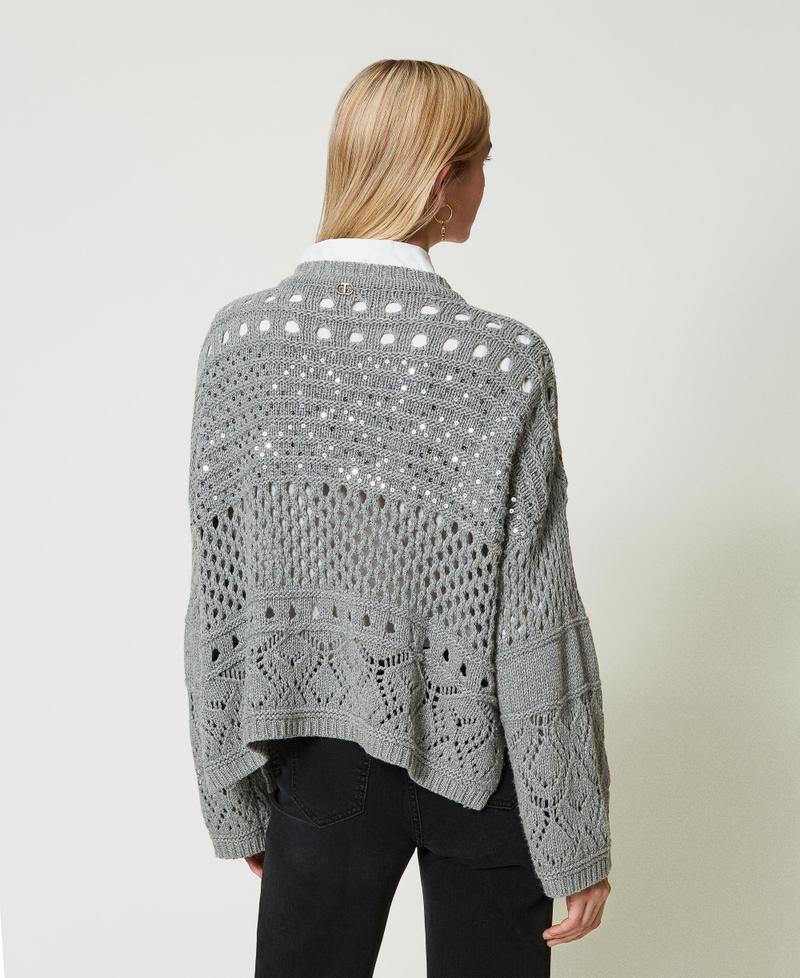 Scee by twin set Maglia in misto lana con paillettes Enormi risparmi