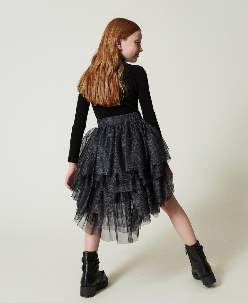 Scee by twin set Gonna a balze in tulle lurex Ultimi tre giorni