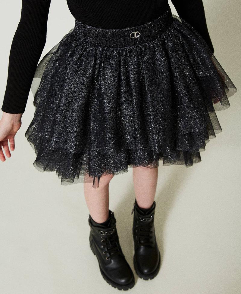 Scee by twin set Gonna a balze in tulle lurex Ultimi tre giorni