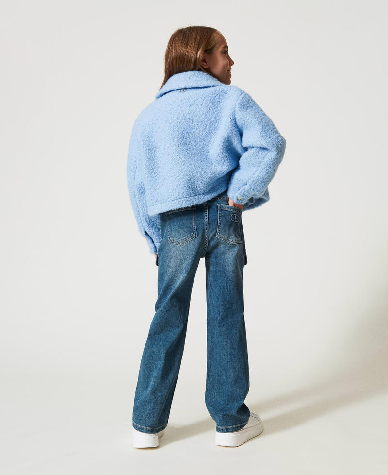 Scee by twin set Jeans cargo con tasche Fino al 60% di sconto