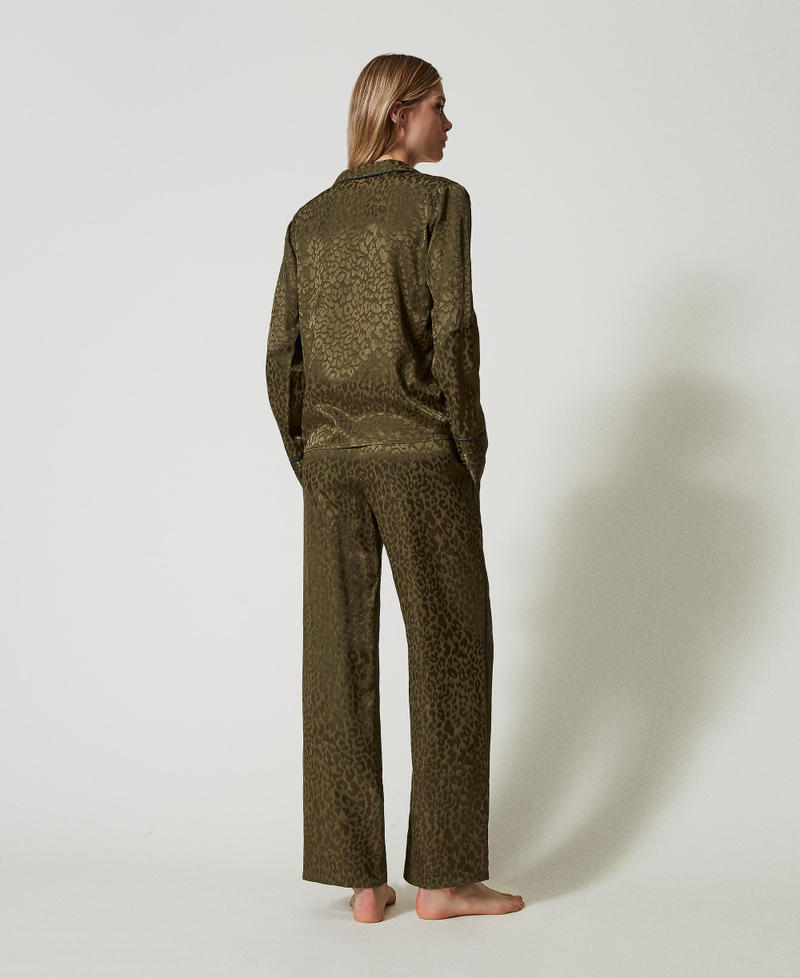 Scee by twin set Pigiama a uomo in raso jacquard 50% di sconto con spedizione gratuita