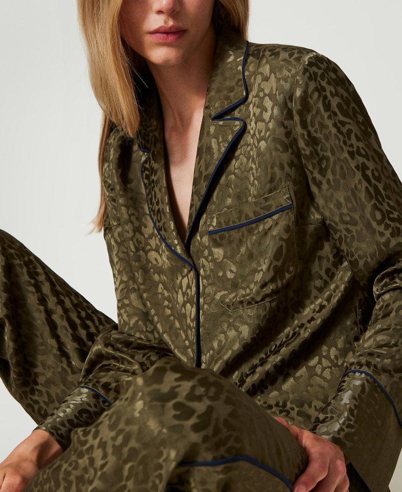 Scee by twin set Pigiama a uomo in raso jacquard 50% di sconto con spedizione gratuita