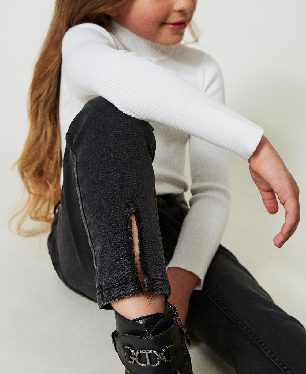 Scee by twin set Jeans skinny con spacchi Qualità Garantita