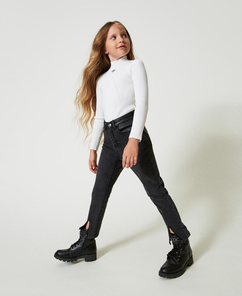 Scee by twin set Jeans skinny con spacchi Qualità Garantita