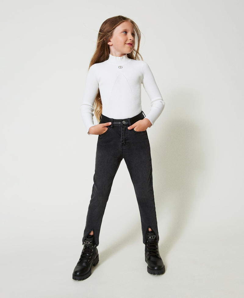 Scee by twin set Jeans skinny con spacchi Qualità Garantita